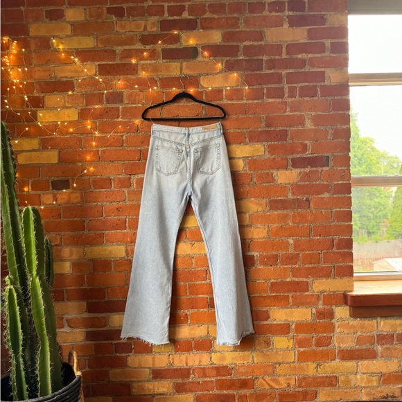 GRLFRND Denim Carla // High Rise Wide Leg // size 28 - Picture 2 of 8